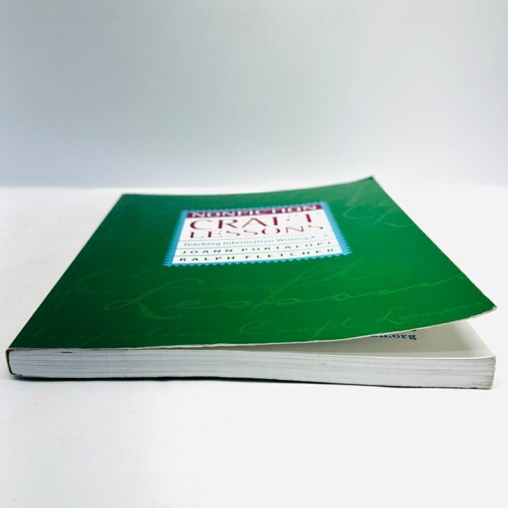 Nonfiction Craft Lessons: Teaching Information Writing K-8 by Portalupi, JoAnn - Picture 4 of 7